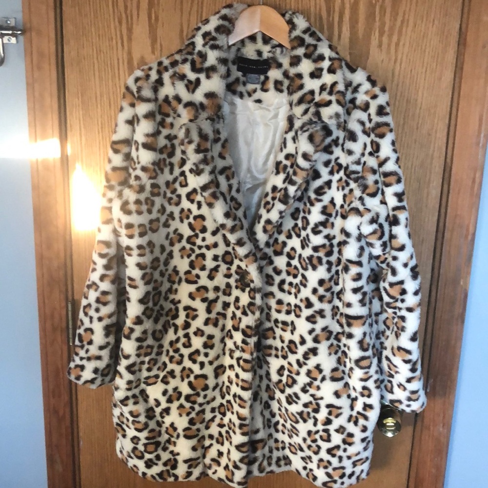 Nordstrom Leopard Print Teddy Jacket!
